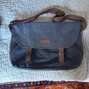 Waterfield Waxed Canvas Messenger Bag